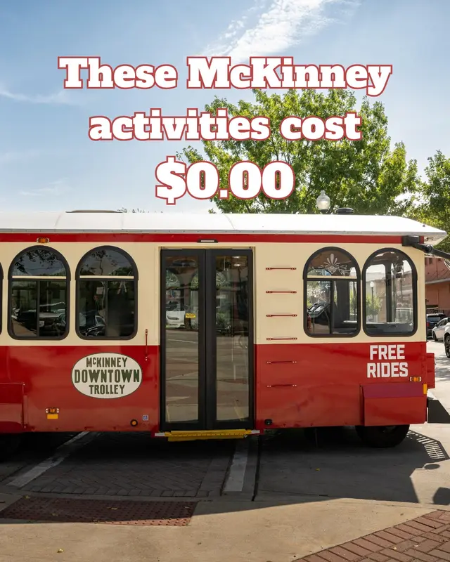 Good family memories don’t need a big price tag. From hunting for Tiny Doors and exploring McKinney history to inclusive playgrounds, free festivals, live music and a ride on the Downtown Trolley, the