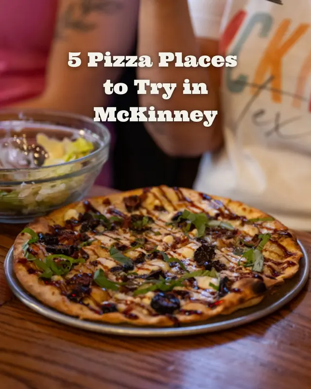 Five pizza spots to work into your McKinney plans. From wood-fired pies to crispy pepperoni and sourdough crusts, there’s plenty to tempt you into making pizza night part of your getaway. Here are fiv