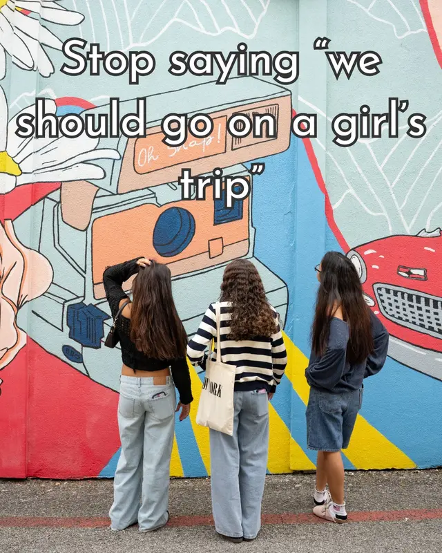 You don’t need plane tickets to have a girls’ getaway worth talking about. 👯♀️✨ Think boutique shopping, spa time, great food, cocktails, cute photo ops, and plenty of time to catch up with your fav
